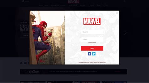 Marvel Login .